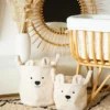 Childhome Panier Grand - Teddy Ecru