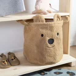 Childhome Panier Moyen - Teddy Beige