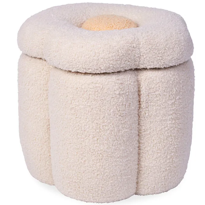 Childhome Pouf Fleur - Ecru