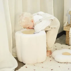 Childhome Pouf Fleur - Ecru