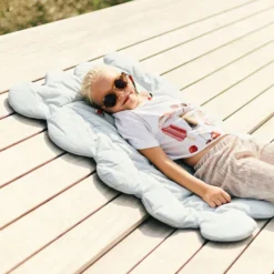 Childhome Tapis de Jeux Biscuit Dreams - Bleu Ciel