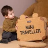 Childhome Valise Mini Traveller - Teddy Beige
