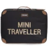 Childhome Valise Mini Traveller - Noir et Or