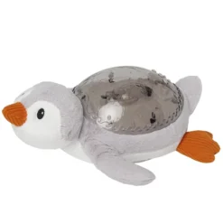 Cloud b Peluche Veilleuse Rechargeable Tranquil Penguin - Grey