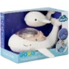 Cloud b Peluche Veilleuse Tranquil Whale Family White