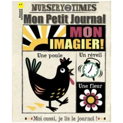Crinkly Mon Journal en Tissu - Mon Imagier