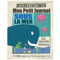 Crinkly Mon Journal en Tissu - Sous la Mer