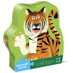 Crocodile Creek Maxi Puzzle 36 Pièces - Animaux Sauvages