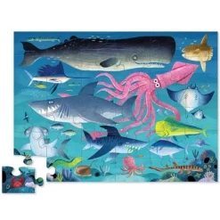 Crocodile Creek Maxi Puzzle 36 Pièces - Le Récif des Requins