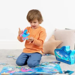 Crocodile Creek Maxi Puzzle 36 Pièces - Le Récif des Requins