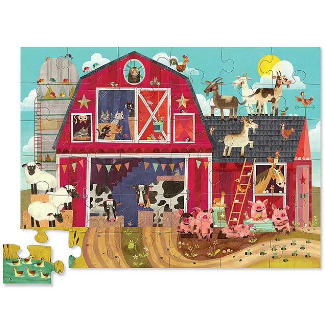Crocodile Creek Maxi Puzzle 36 Pièces - Les Amis de la Ferme