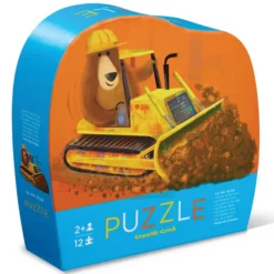 Crocodile Creek Mini Puzzle 12 Pièces - Go l'Ours