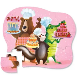 Crocodile Creek Mini Puzzle 12 Pièces - Sweet Treats