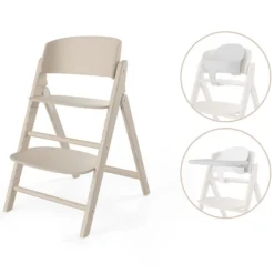 Cybex Chaise Haute Click & Fold 3-en-1 - All Natural