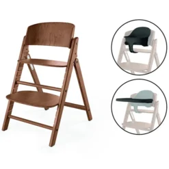 Cybex Chaise Haute Click & Fold 3-en-1 - All Natural Dark