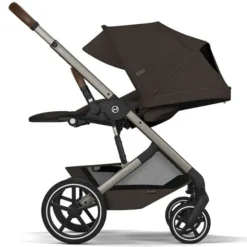 Cybex Pack Poussette Balios S Lux 2026 + Nacelle Pliable - Chocolate Brown