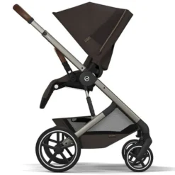 Cybex Pack Poussette Balios S Lux 2026 + Nacelle Pliable - Chocolate Brown