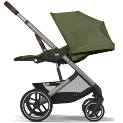Cybex Pack Poussette Balios S Lux 2026 + Nacelle Pliable - Moss Green