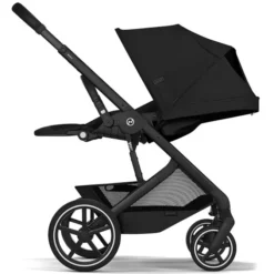 Cybex Pack Poussette Balios S Lux 2026 + Nacelle Pliable - Moon Black