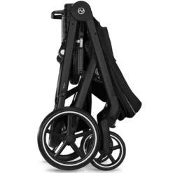 Cybex Pack Poussette Balios S Lux 2026 + Nacelle Pliable - Moon Black