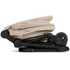 Cybex Pack Poussette Coyä Confort 2026 Matt Black + Nacelle Pliable- Cozy Beige