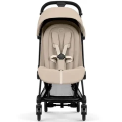 Cybex Pack Poussette Coyä Confort 2026 Matt Black + Nacelle Pliable- Cozy Beige