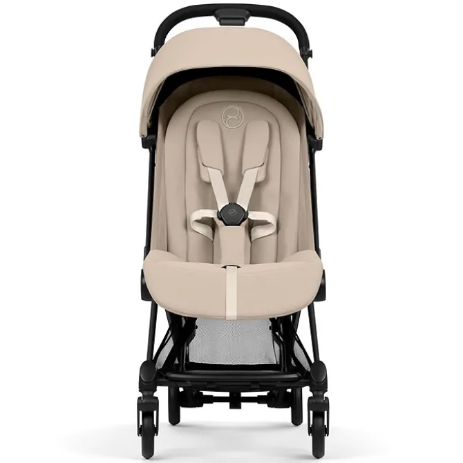 Cybex Pack Poussette Coyä Confort 2026 Matt Black + Nacelle Pliable- Cozy Beige