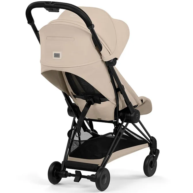 Cybex Pack Poussette Coyä Confort 2026 Matt Black + Nacelle Pliable- Cozy Beige