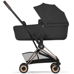 Cybex Pack Poussette Coyä Confort 2026 Rosegold + Nacelle Pliable- Sepia Black