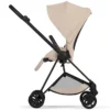 Cybex Pack Poussette Mios Confort 2026 Matt Black + Nacelle Pliable - Cozy Beige