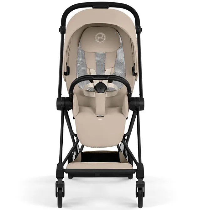Cybex Pack Poussette Mios Confort 2026 Matt Black + Nacelle Pliable - Cozy Beige