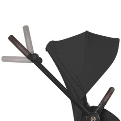 Cybex Pack Poussette Mios Confort 2026 Matt Black + Nacelle Pliable - Cozy Beige
