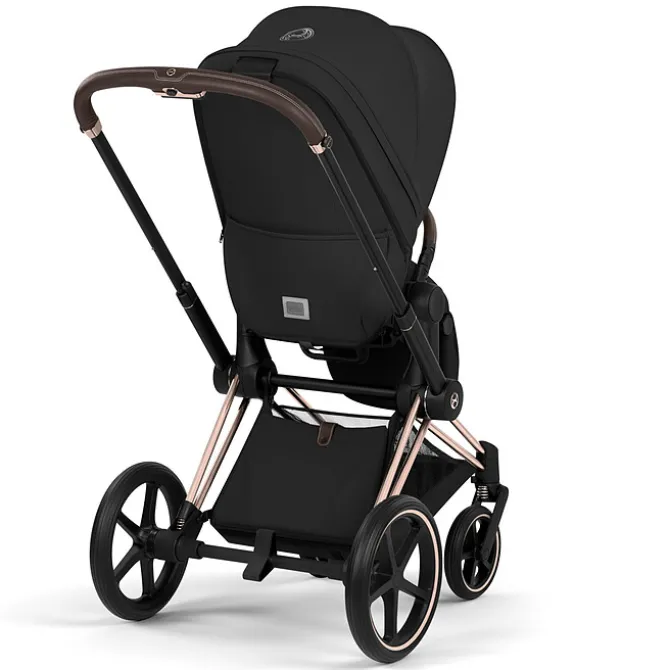 Cybex Pack Poussette Priam Confort Rosegold + Nacelle Pliable- Sepia Black