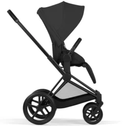 Cybex Pack Poussette Priam Confort Matt Black + Nacelle Pliable - Sepia Black