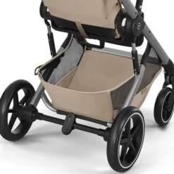 Cybex Poussette Citadine Balios S Lux Cadre Taupe - Chocolate Brown