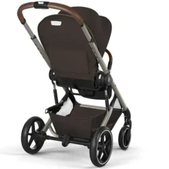 Cybex Poussette Citadine Balios S Lux Cadre Taupe - Chocolate Brown