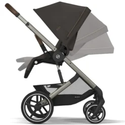 Cybex Poussette Citadine Balios S Lux Cadre Taupe - Chocolate Brown