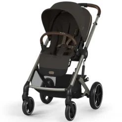 Cybex Poussette Citadine Balios S Lux Cadre Taupe - Chocolate Brown