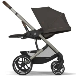 Cybex Poussette Citadine Balios S Lux Cadre Taupe - Chocolate Brown