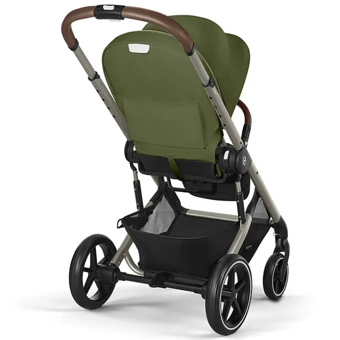 Cybex Poussette Citadine Balios S Lux Cadre Taupe - Moss Green