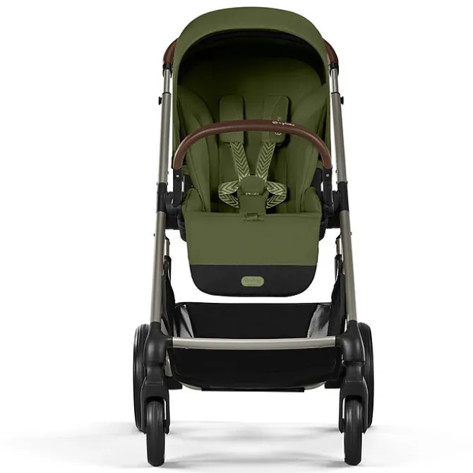Cybex Poussette Citadine Balios S Lux Cadre Taupe - Moss Green