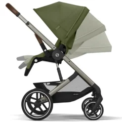 Cybex Poussette Citadine Balios S Lux Cadre Taupe - Moss Green