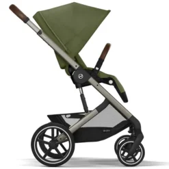 Cybex Poussette Citadine Balios S Lux Cadre Taupe - Moss Green