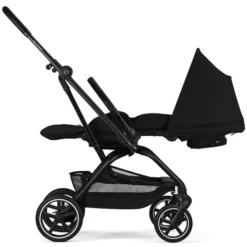 Cybex Poussette Compacte Eezy S Twist+2 Châssis Black - Magic Black