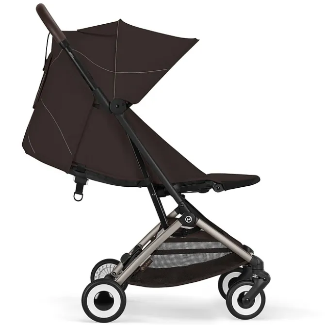 Cybex Poussette de Voyage Ultra-compacte Orfeo 2026 Châssis Taupe - Chocolate Brown