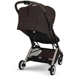 Cybex Poussette de Voyage Ultra-compacte Orfeo 2026 Châssis Taupe - Chocolate Brown