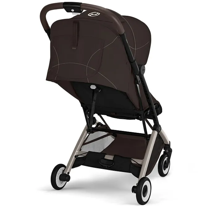 Cybex Poussette de Voyage Ultra-compacte Orfeo 2026 Châssis Taupe - Chocolate Brown