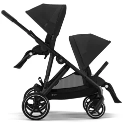 Cybex Poussette Double Gazelle S Châssis Black - Moon Black