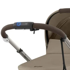 Cybex Poussette Evolutive e-Gazelle S Châssis Taupe - Almond Beige