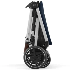 Cybex Poussette Evolutive e-Gazelle S Châssis Silver - Ocean Blue